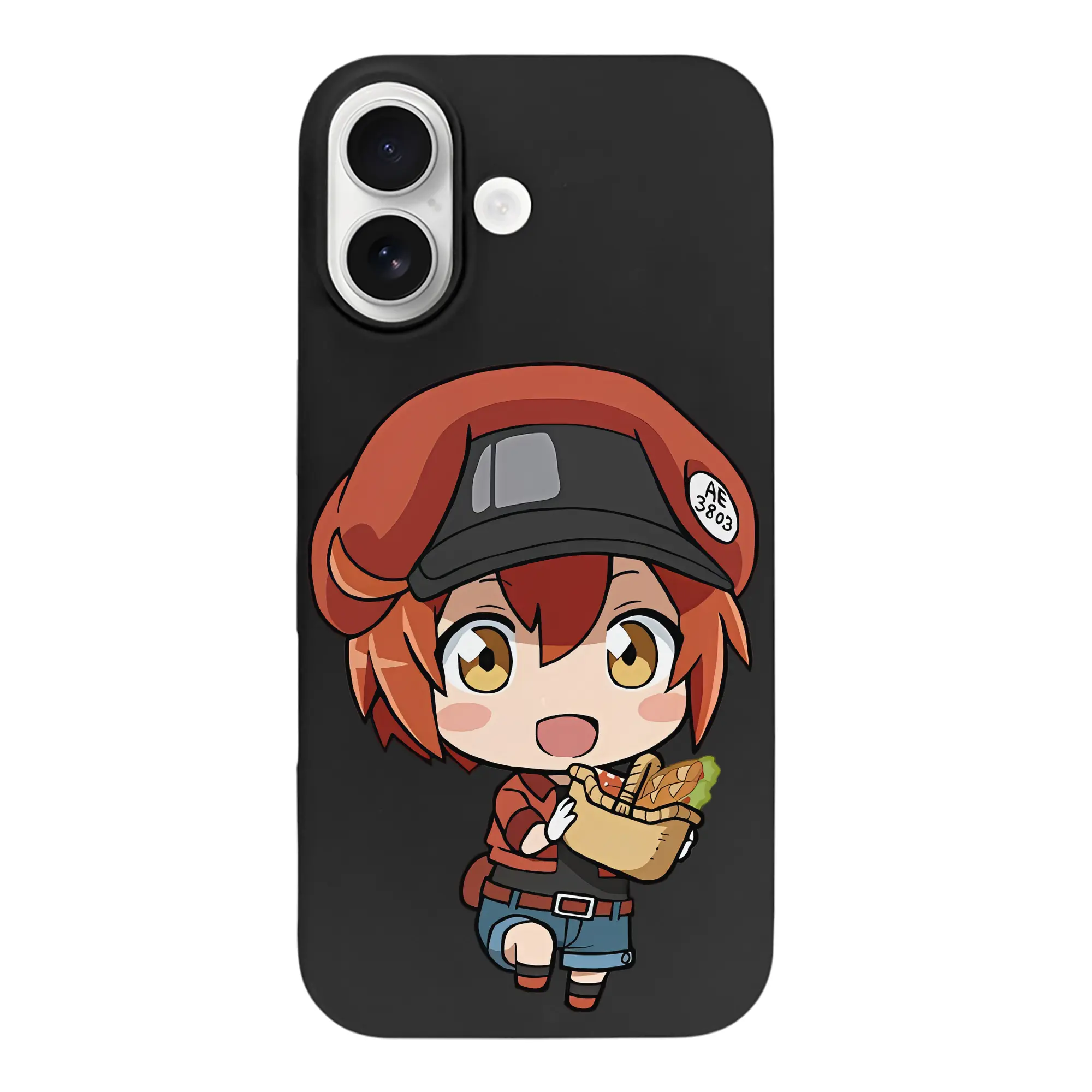 はたらく細胞 グッズ,赤血球 - iPhone 17 シリーズ シリコンケース 薄型 耐衝撃 指紋防止 ソフトタッチカバー 精密フィット 傷防止 保護ケース iPhone 17/17 Air/17 Pro/17 Pro Max 対応